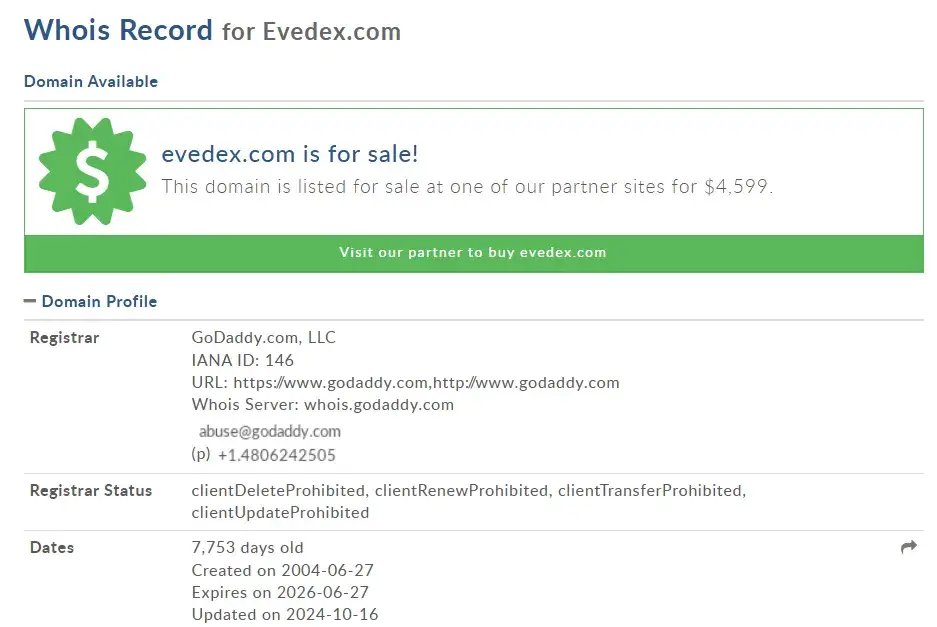 academy evedex com