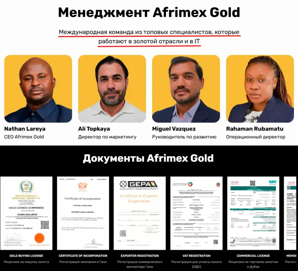afrimex gold limited