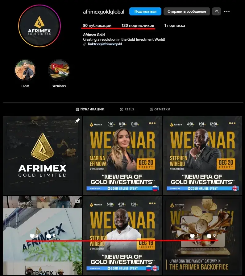 afrimex gold limited