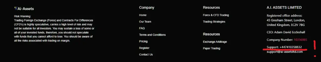 AI Assets LTD