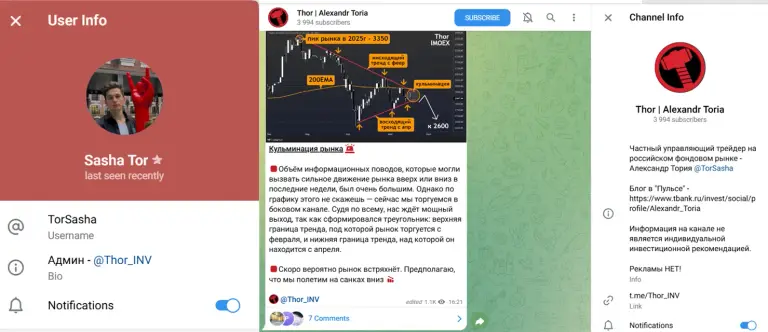александр тория