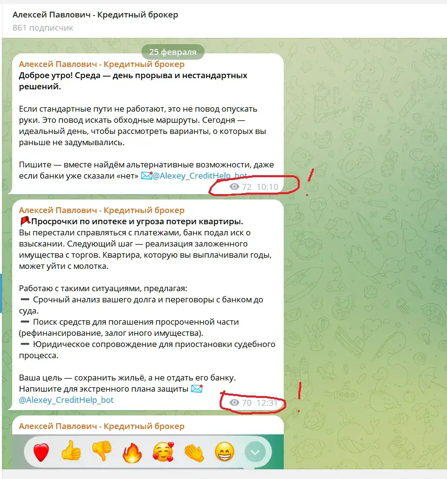 alexey credithelp bot отзывы клиентов