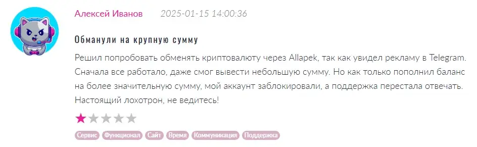 allapek com отзывы