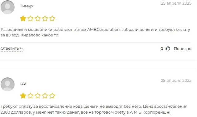 AMB CORPORATION LTD