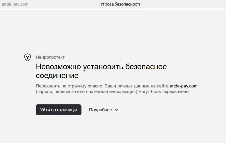 andapay обменник