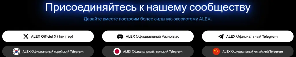алекс биржа