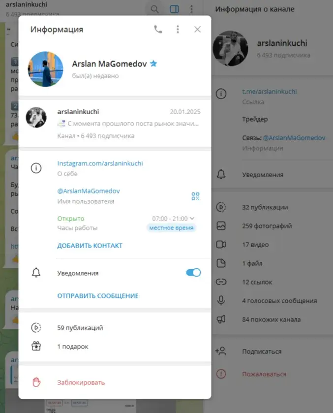 arslanmagomedov трейдер arslanmagomedov трейдер