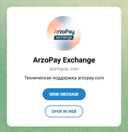 ArzoPay обменник
