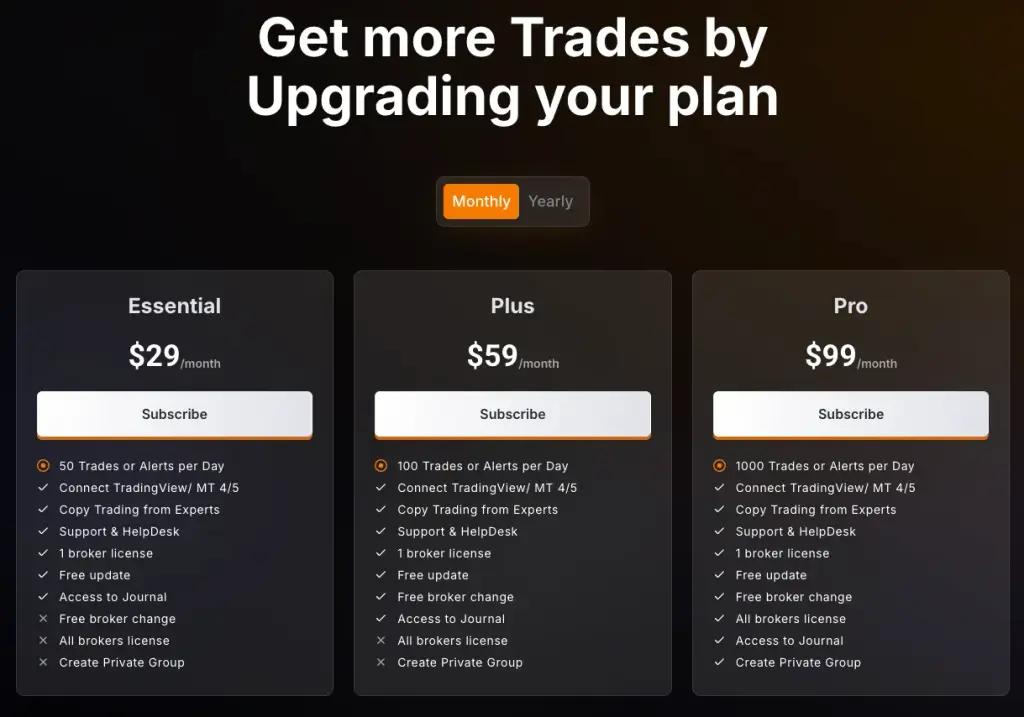 autobot trading signal