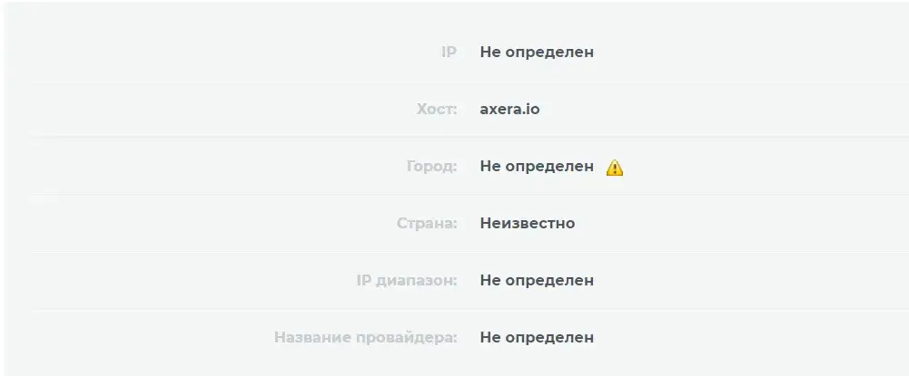 axera криптовалюта