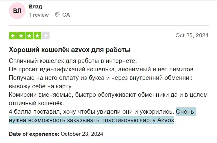 azvox заработок
