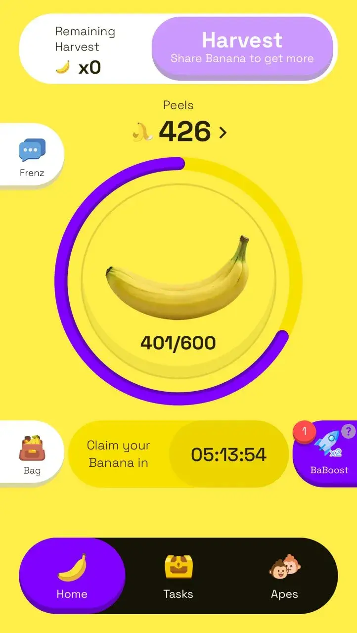 banana тапалка