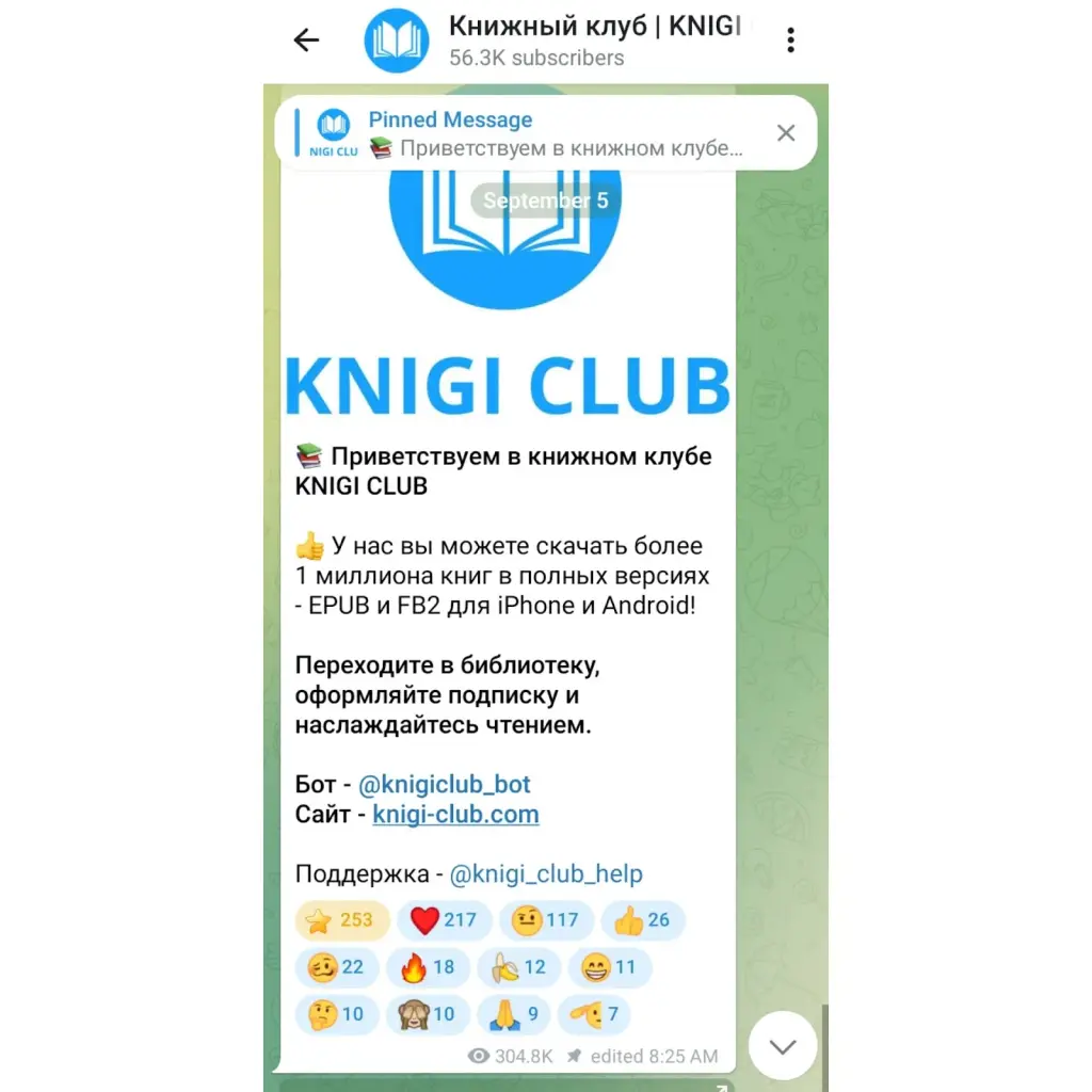 библиотека knigi club