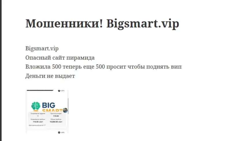 Бигсмарт