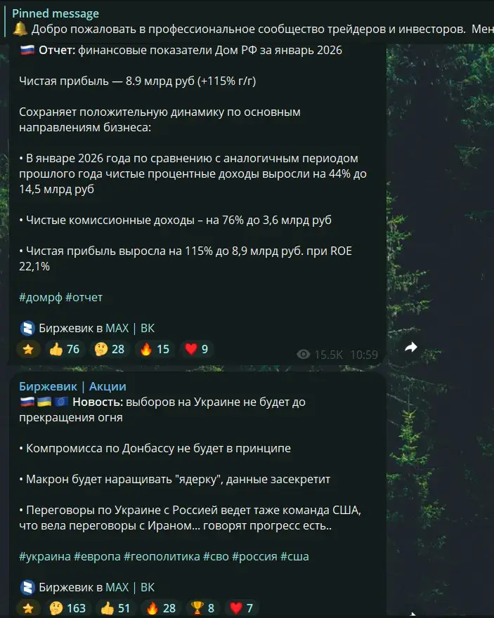 биржевик канал о рынке акций на дзене
