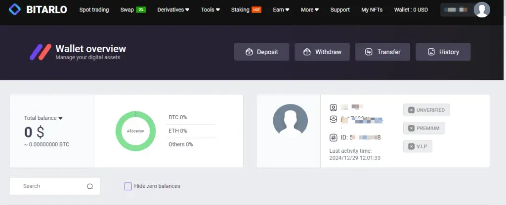 bitarlo обман