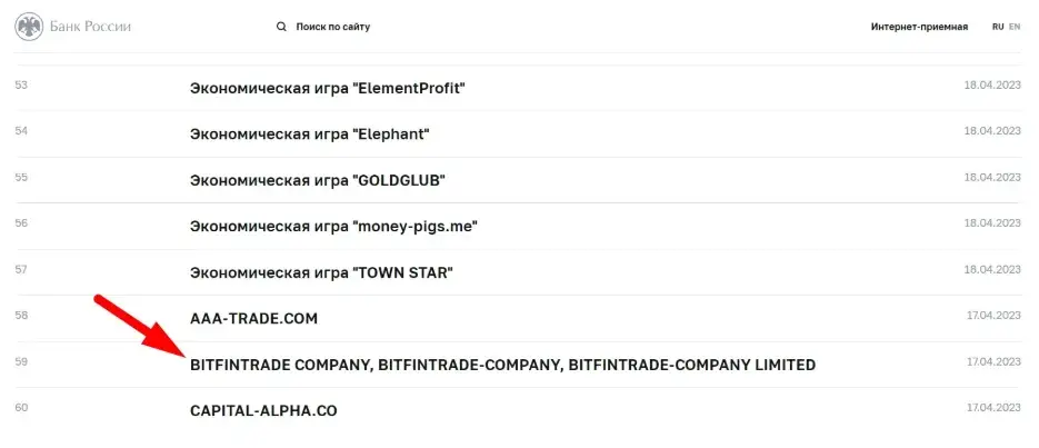 bitfintrade com
