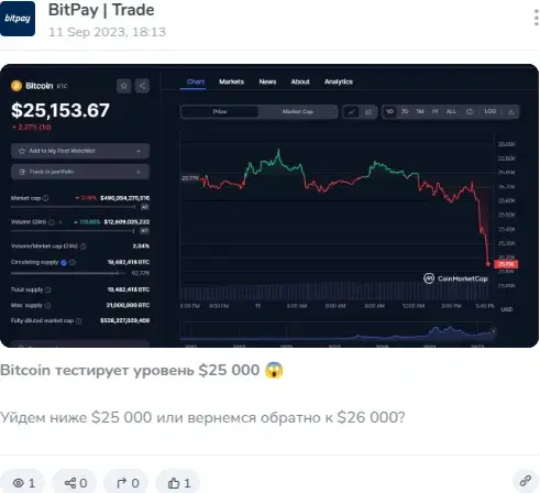 Bitpay Trade