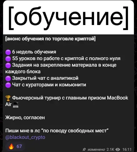 blackout trader
