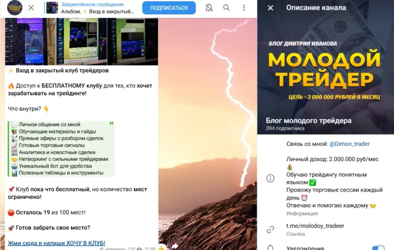 Блог Молодого Трейдера