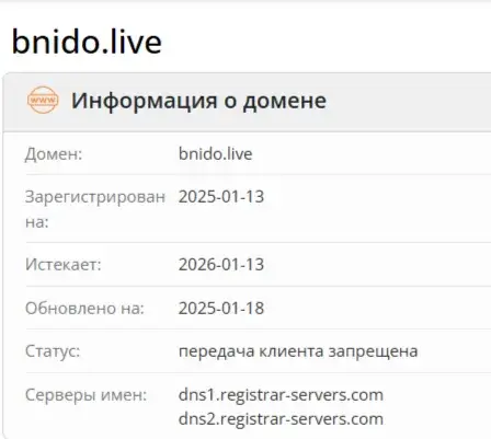 Bnido отзывы