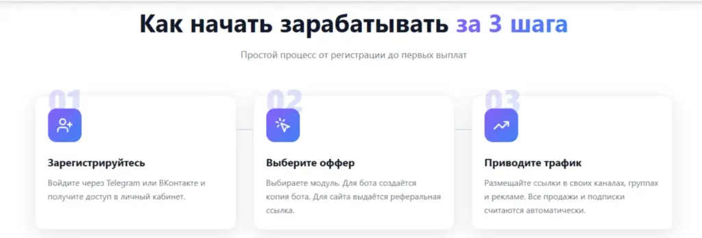 Bot Create Io заработок