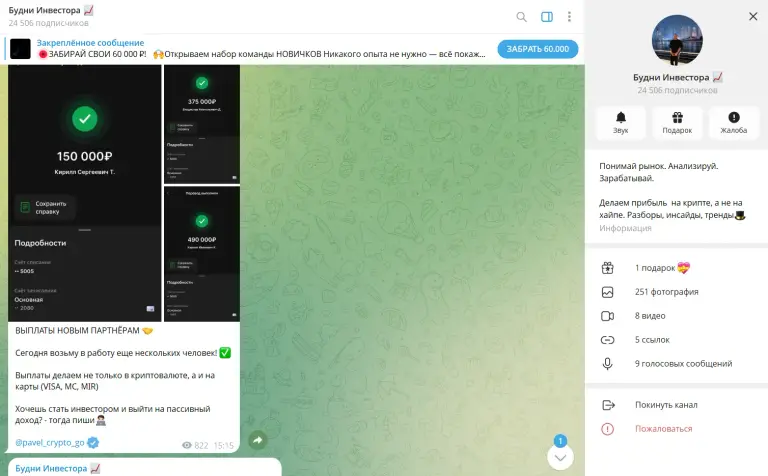 будни инвестора тг канал будни инвестора тг канал