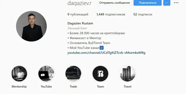 BullTrend инстаграм