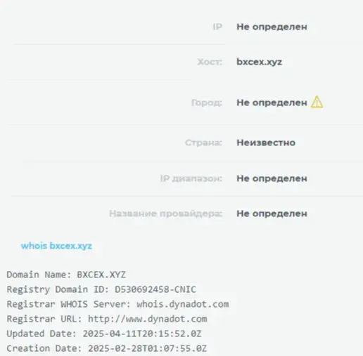 bxcex xyz