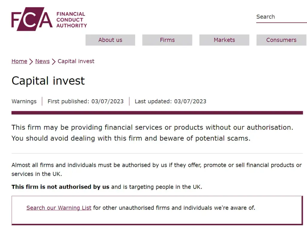 capitalinvestworld