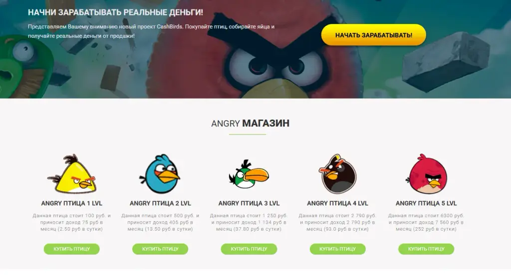 Cash Birds ru Cash Birds ru