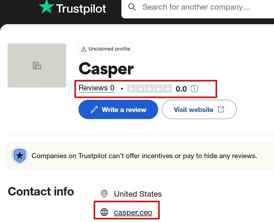 casper биржа