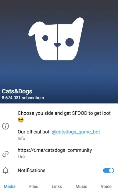 cats dogs bot как играть