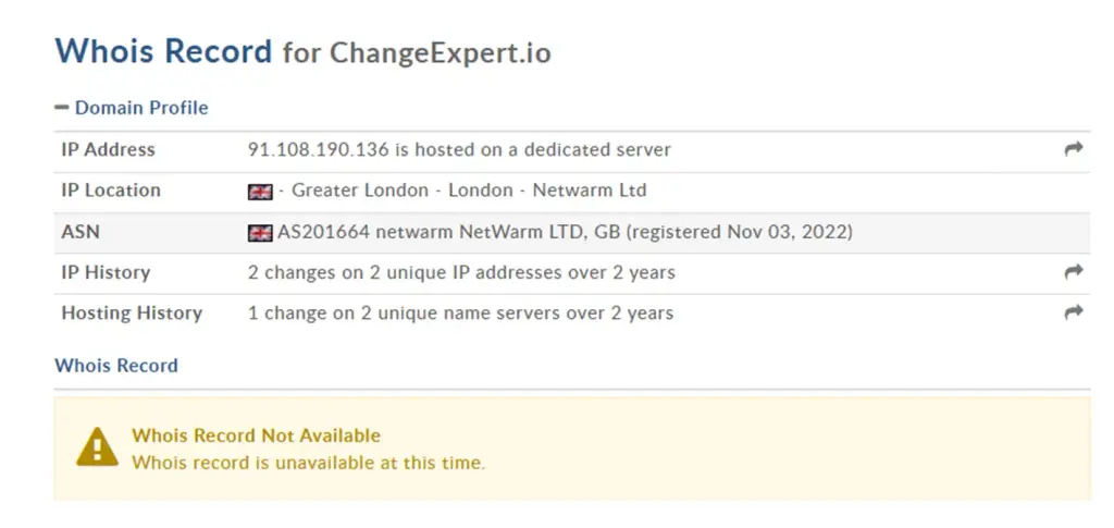 change expert