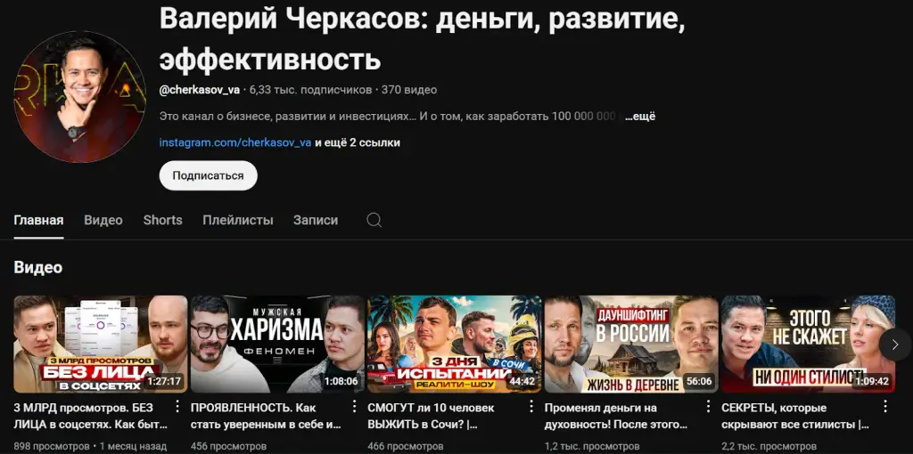 cherkasov blog