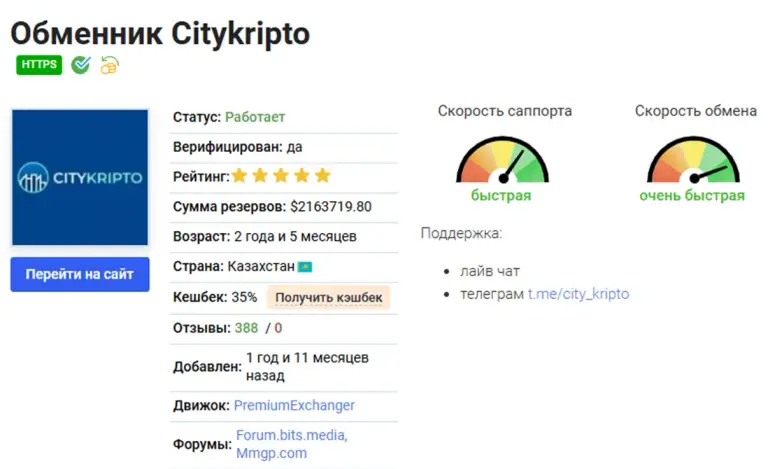 сити крипто