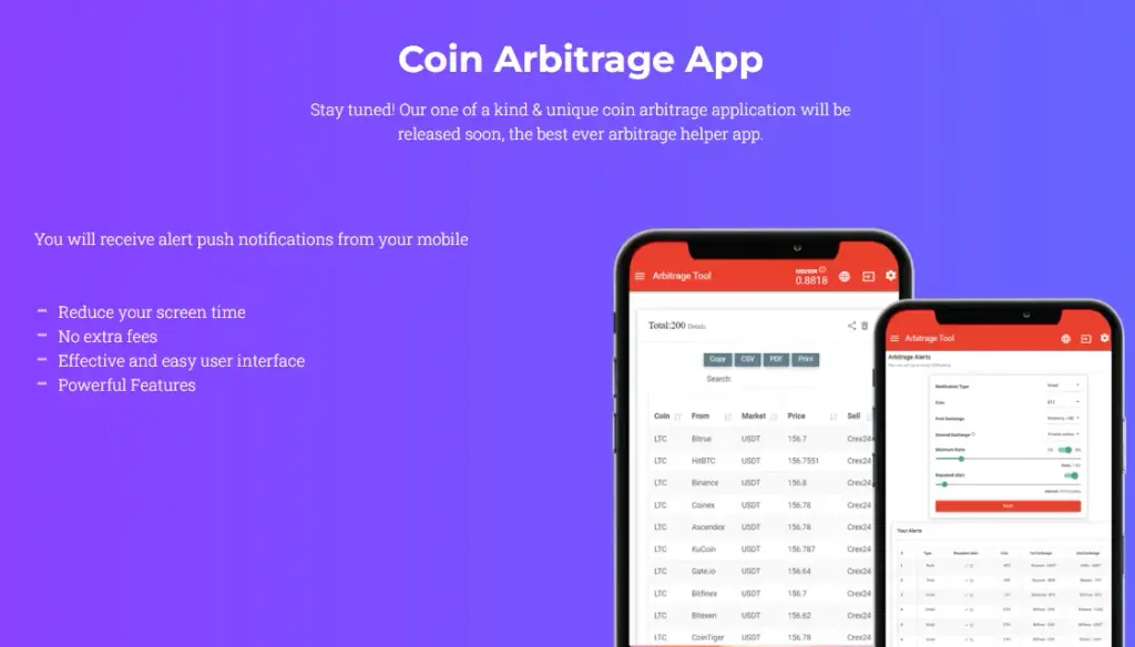 Coin Arbitrage