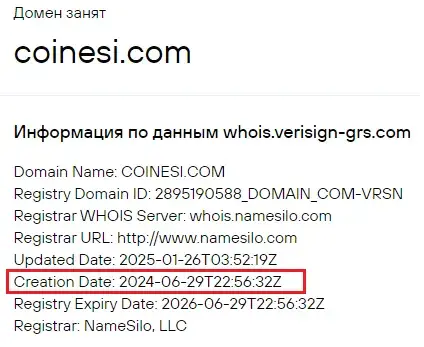 coinesi отзывы