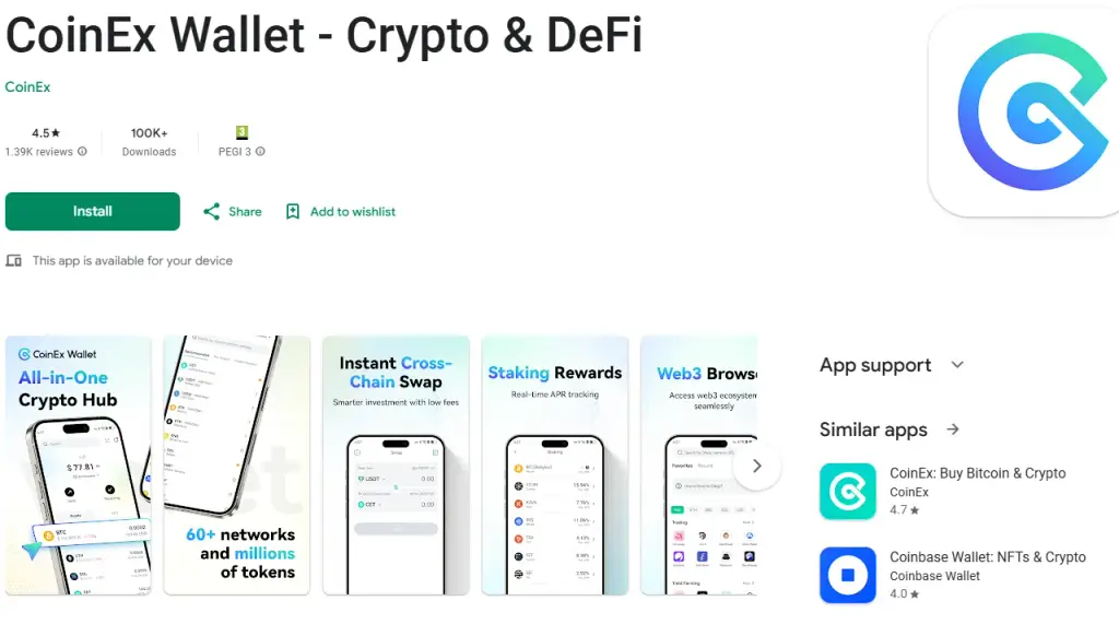 CoinEx Wallet отзывы о кошельке CoinEx Wallet отзывы о кошельке