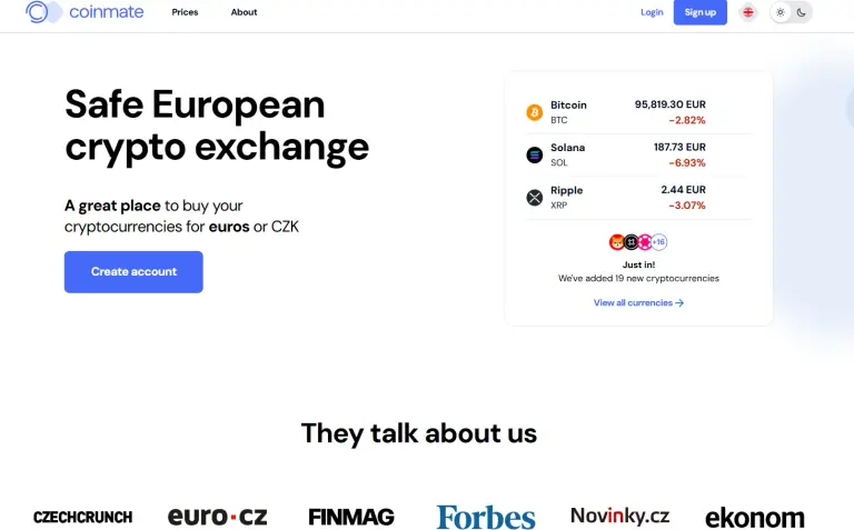 coinmate биржа coinmate биржа
