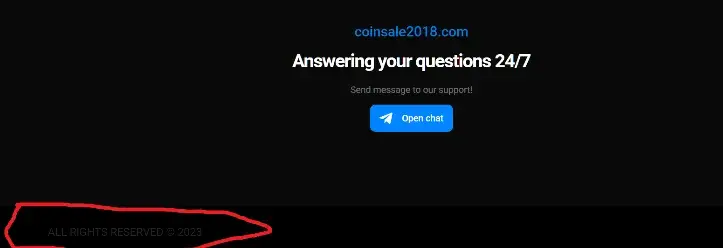 coinsale2018 com отзывы