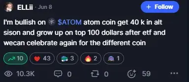 cosmos hub atom