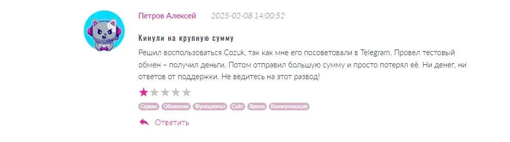 cozuk отзывы