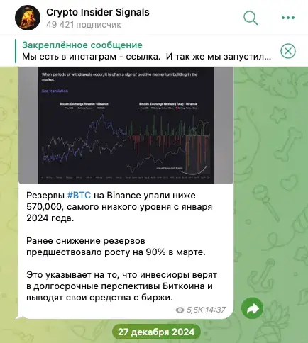 Crypto Insider Signals Crypto Insider Signals