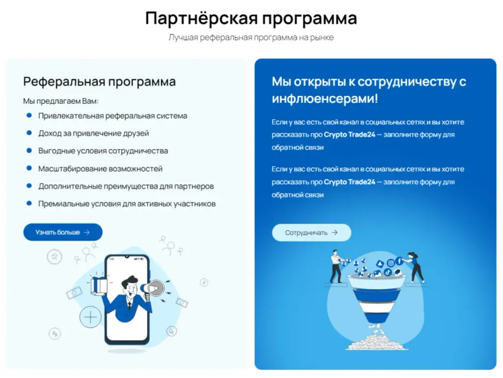 crypto trade 24 отзывы