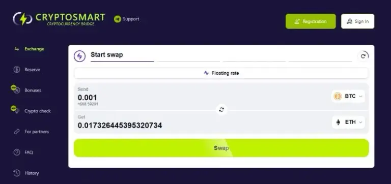 cryptosmart online
