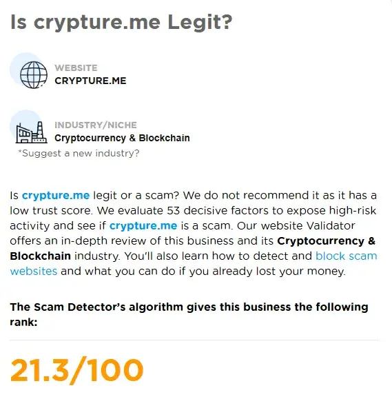 Crypture me Crypture me