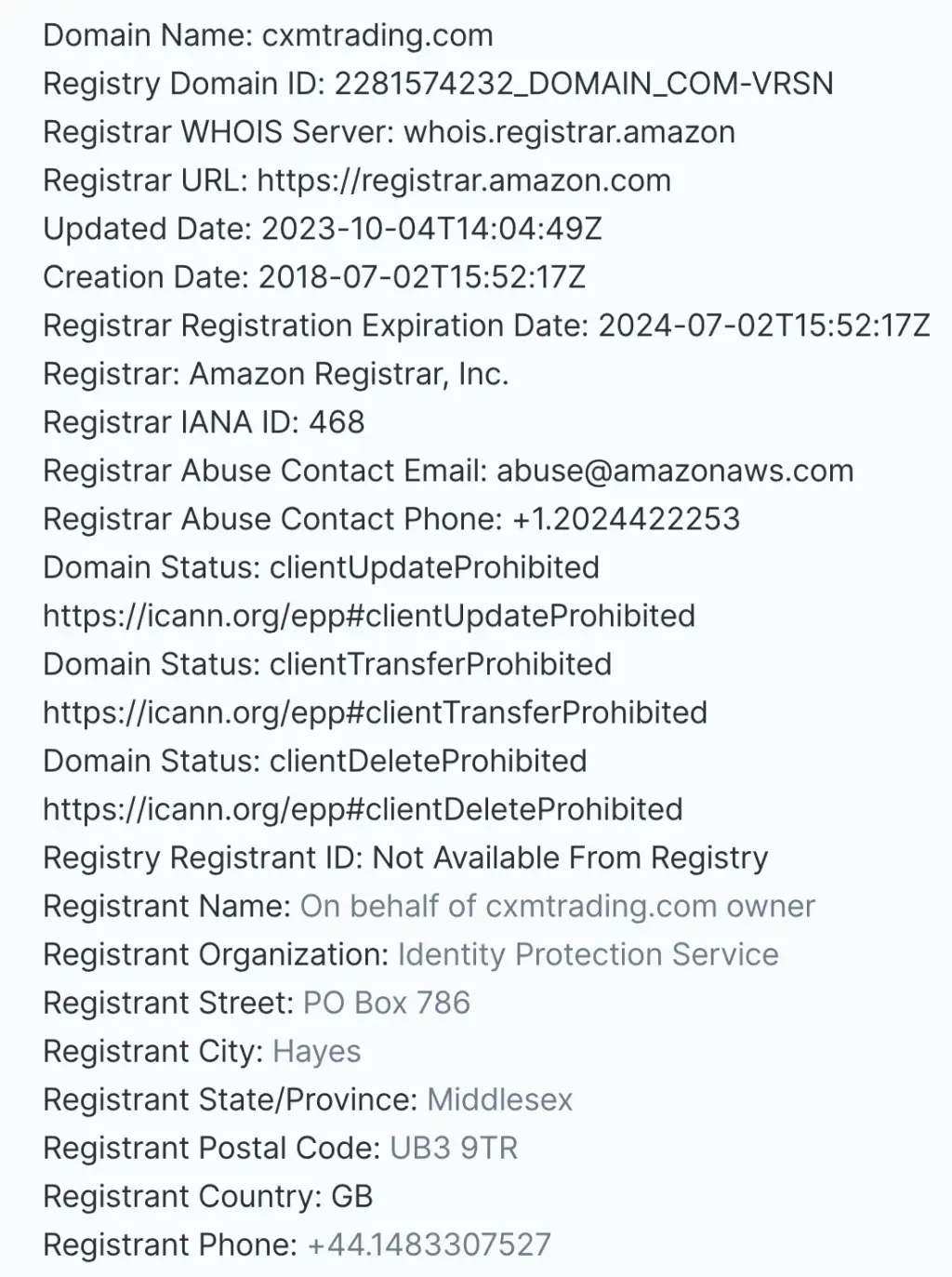CXM Trading Ltd