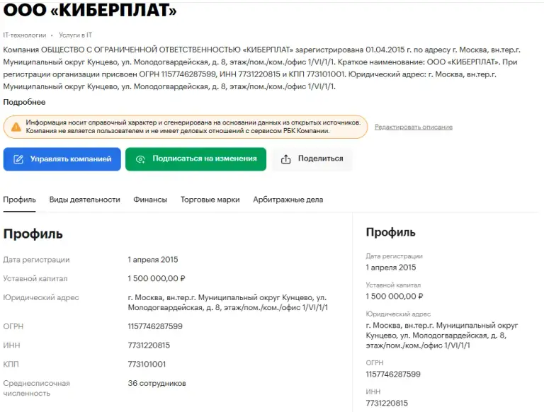 киберплат