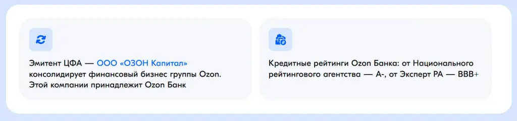 цфа озон капитал обзор